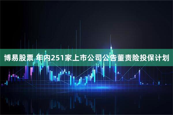 博易股票 年内251家上市公司公告董责险投保计划