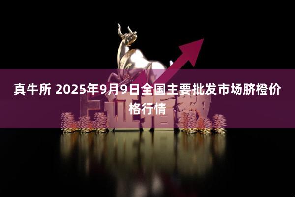 真牛所 2025年9月9日全国主要批发市场脐橙价格行情