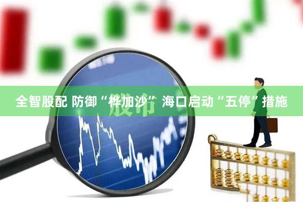 全智股配 防御“桦加沙” 海口启动“五停”措施